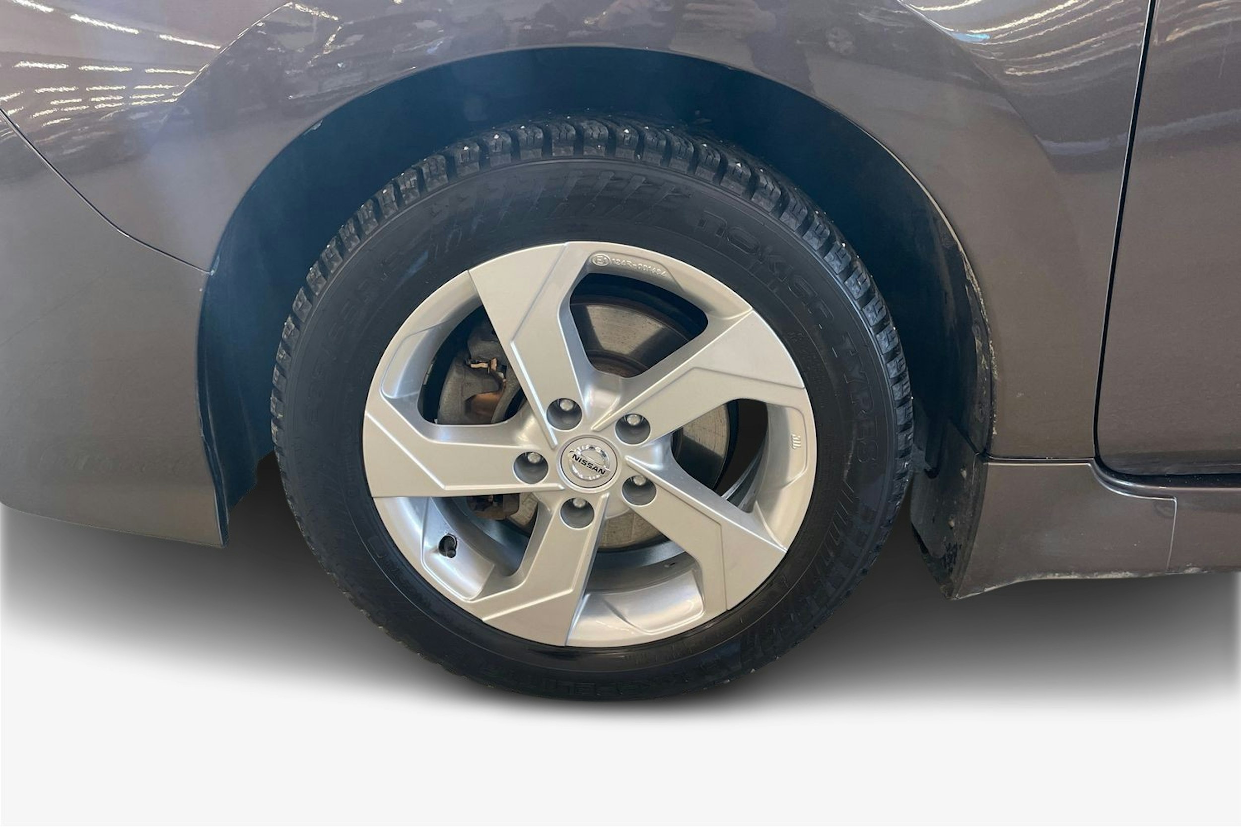 ruskea (beige) Nissan Leaf 2022 kuva 9.