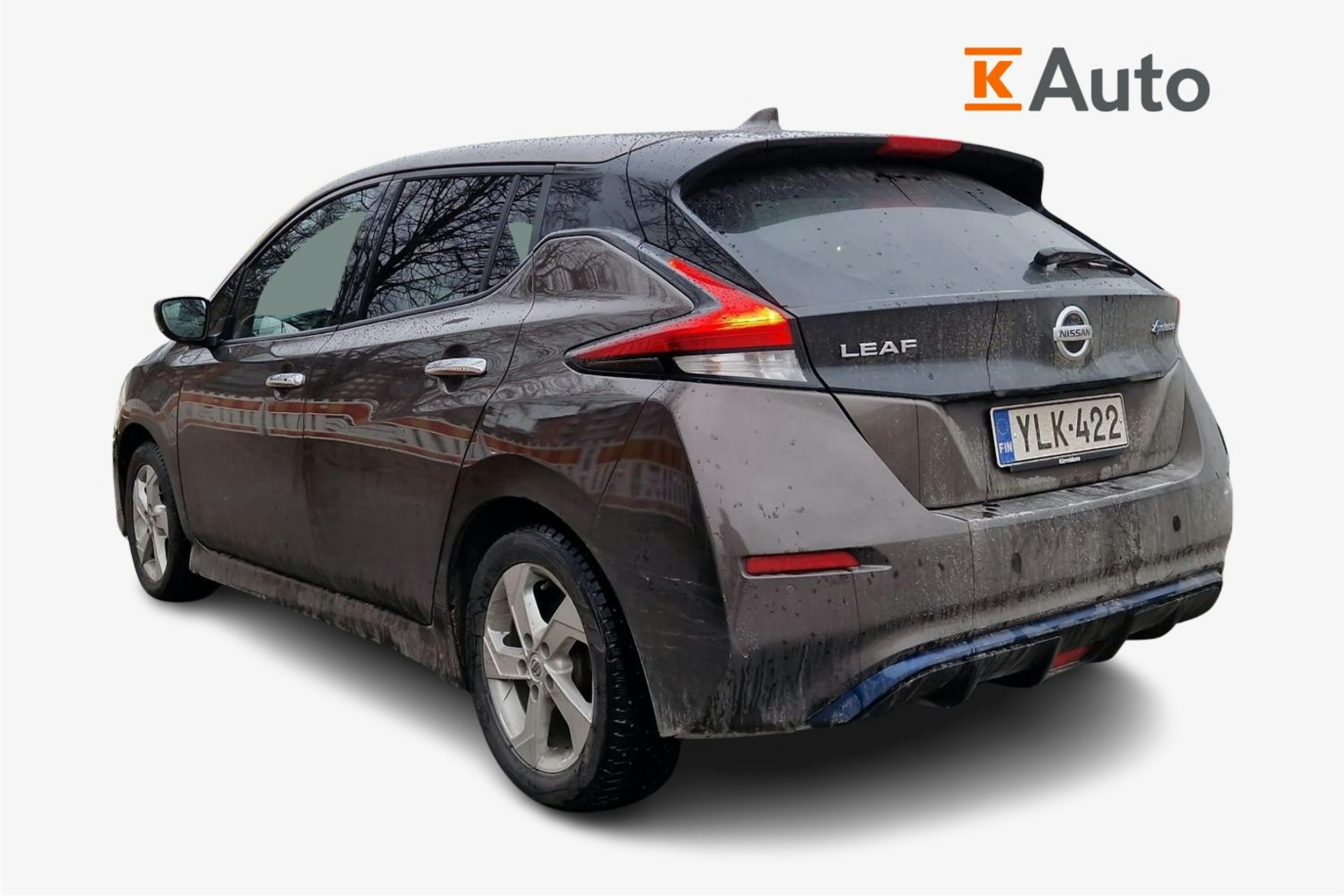 Ruskea (beige) Nissan Leaf 2022 kuva 2.