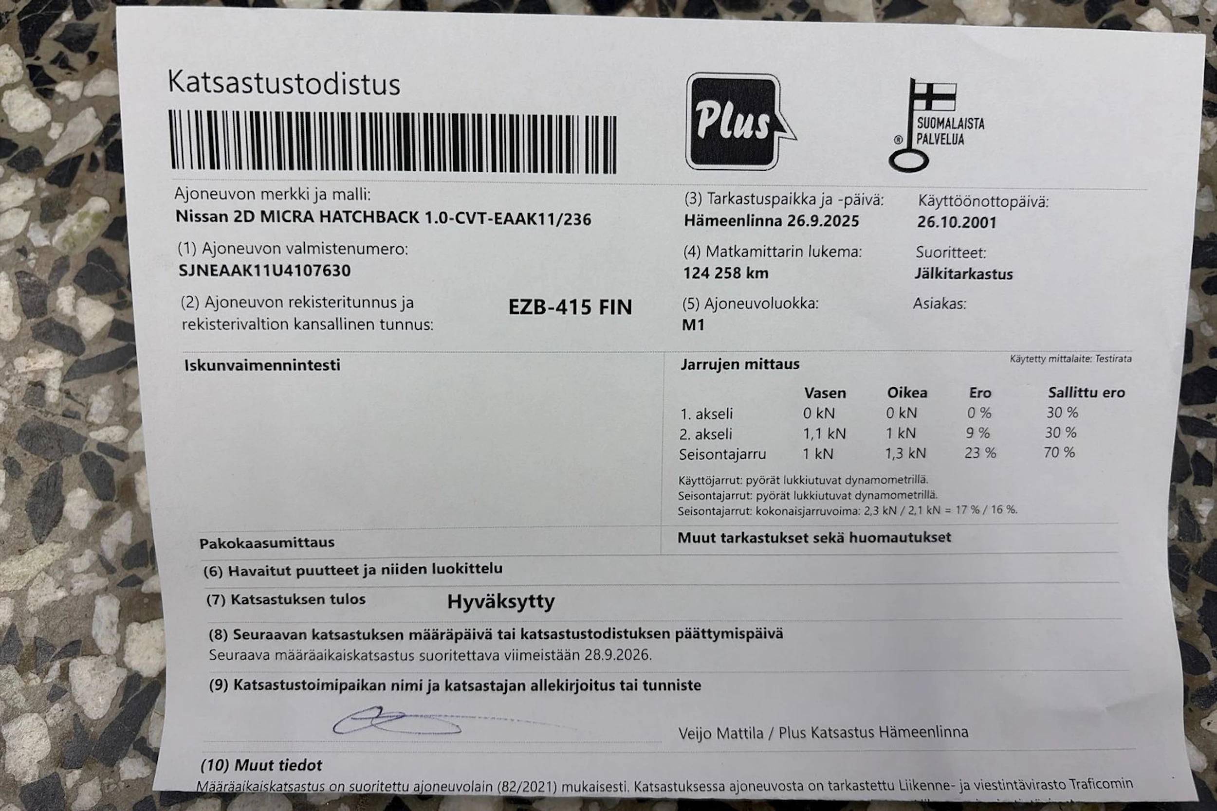Vihreä Nissan MICRA 2001 kuva 29.