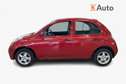 punainen Nissan Micra 2006 kuva 5.