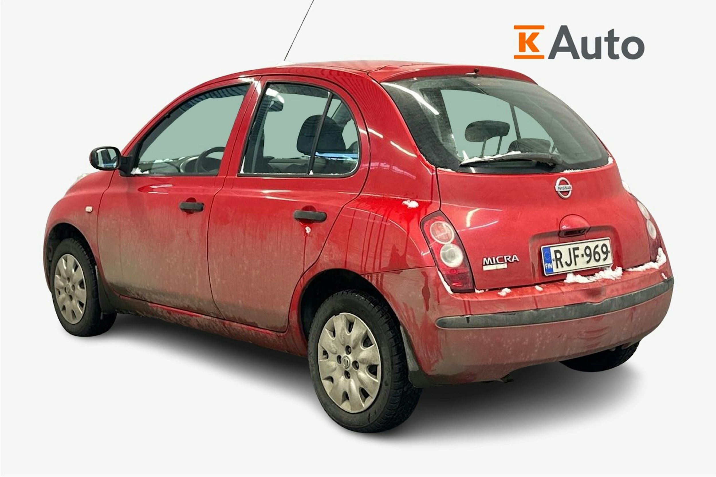 Punainen Nissan MICRA 2006 kuva 2.