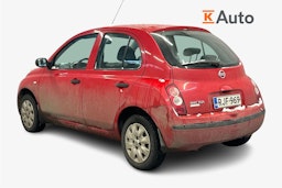 Punainen Nissan MICRA 2006 kuva 2.