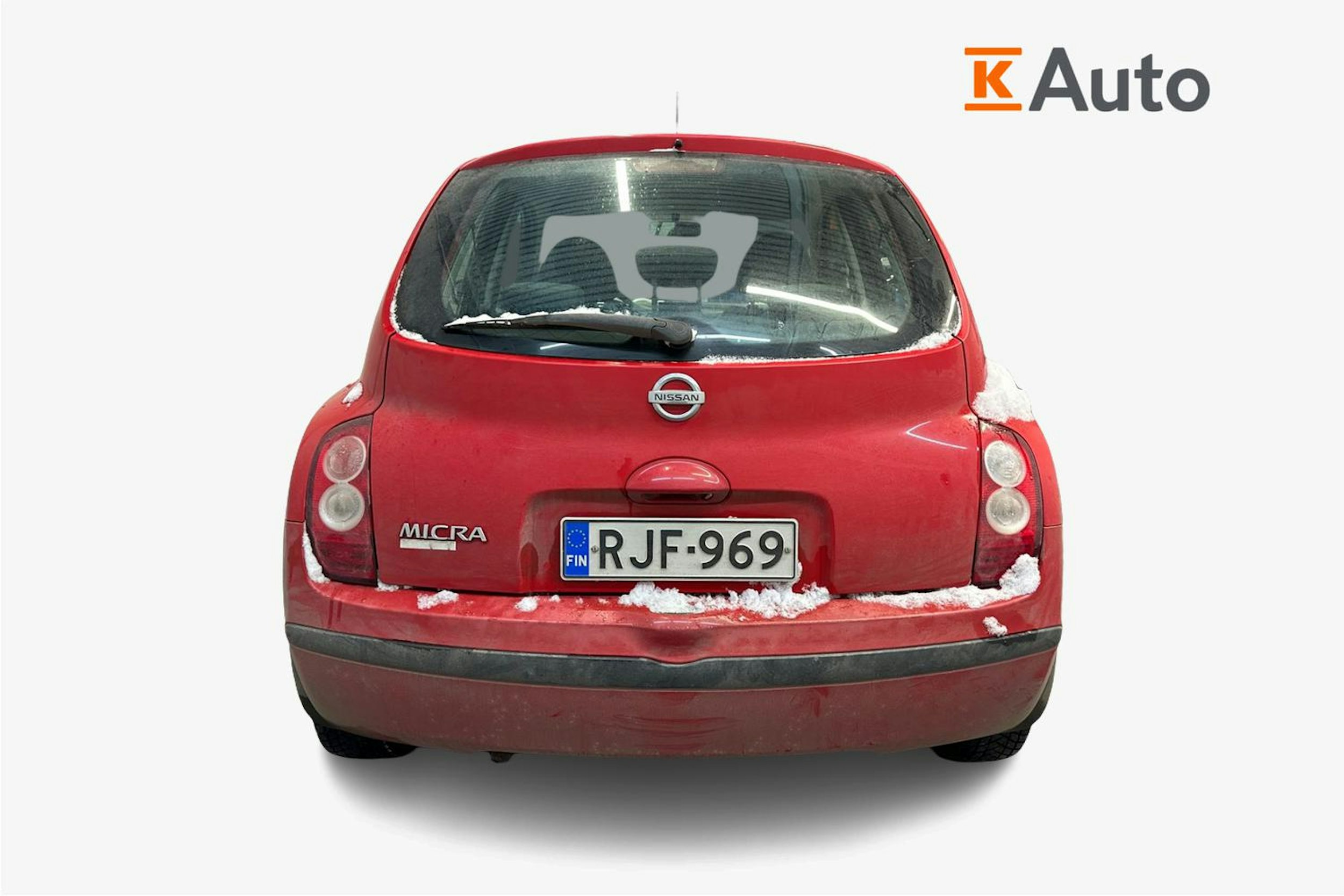 Punainen Nissan MICRA 2006 kuva 3.