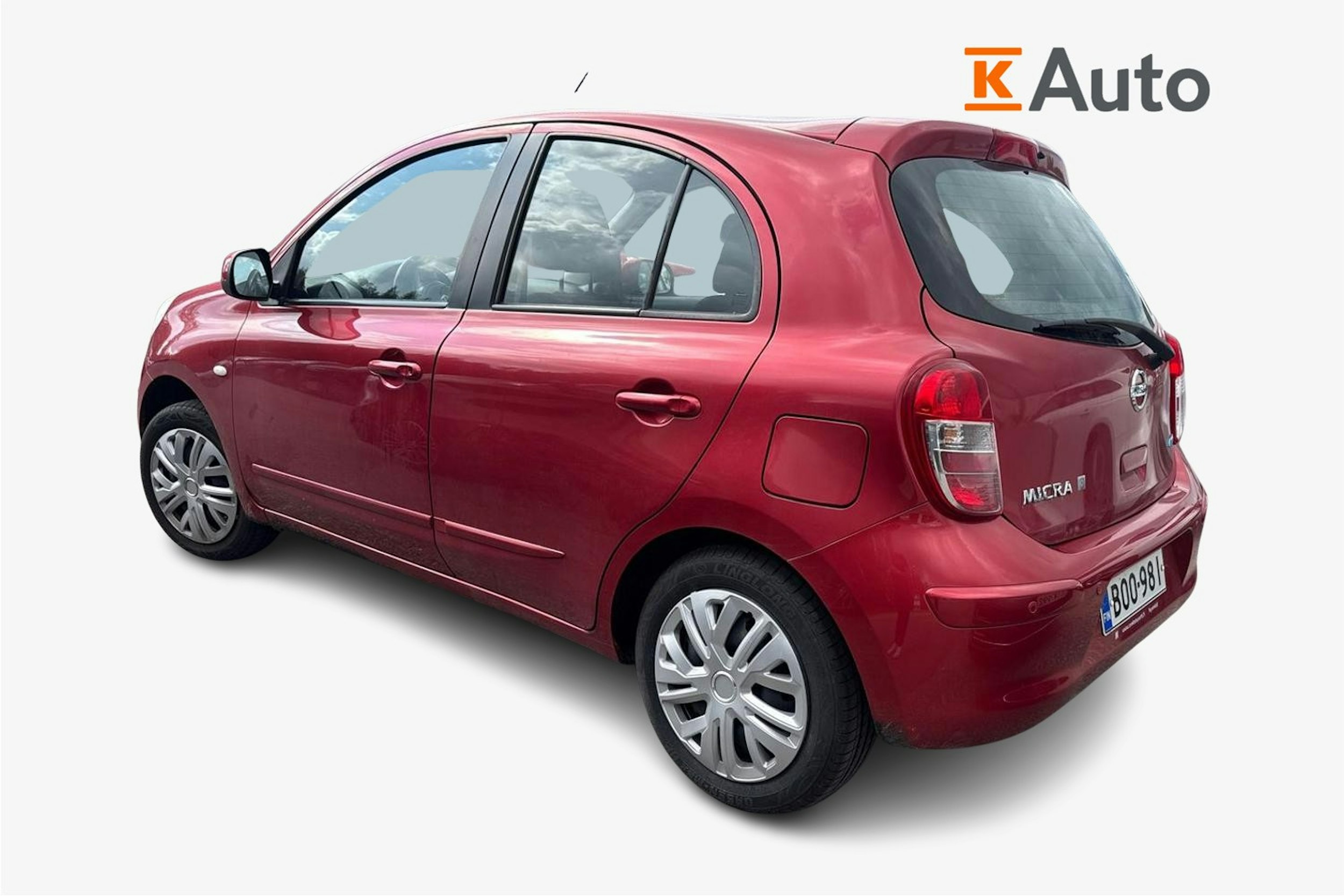 Punainen Nissan MICRA 2011 kuva 2.