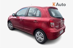 Punainen Nissan MICRA 2011 kuva 2.