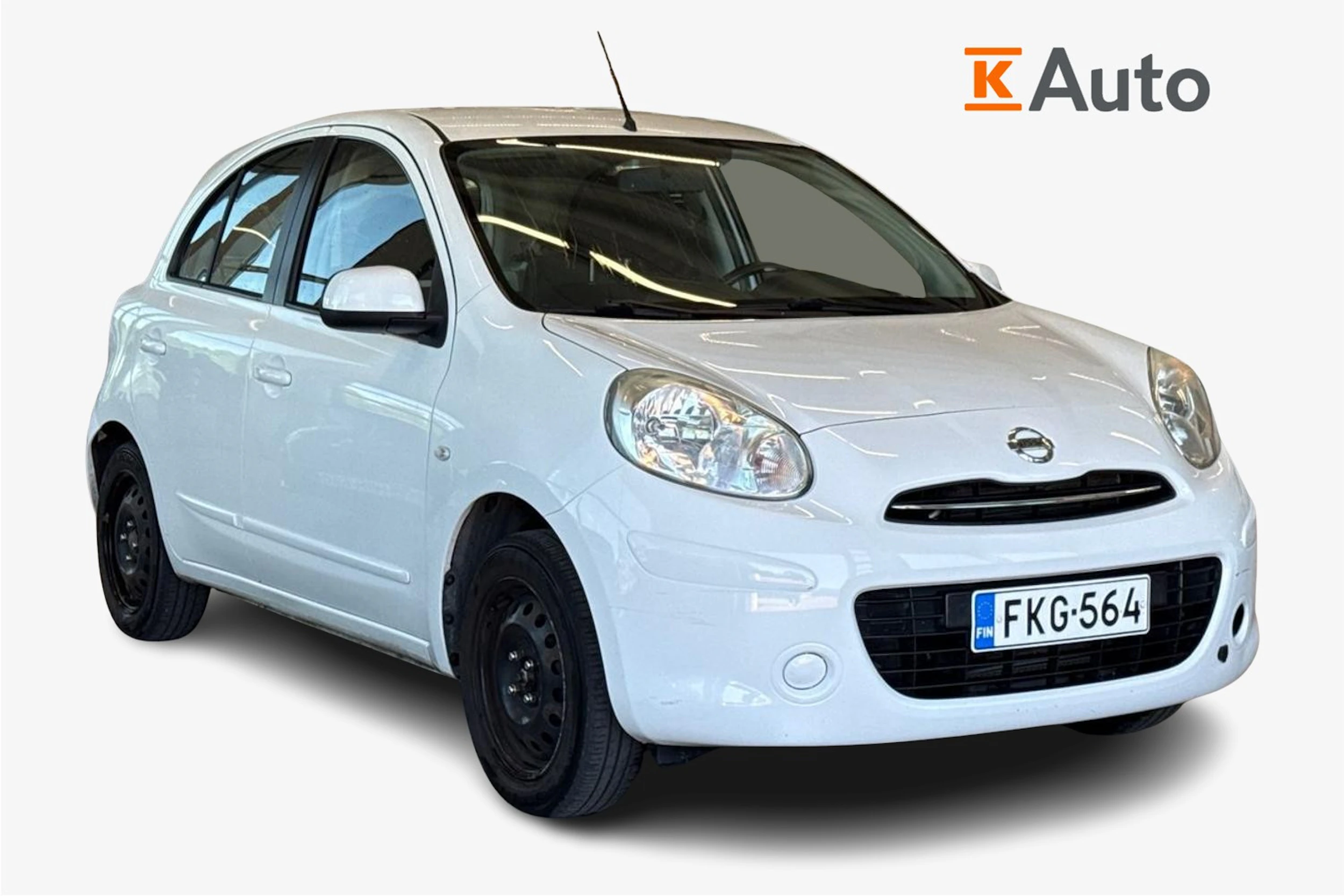 valkoinen Nissan Micra 2011 kuva 1.