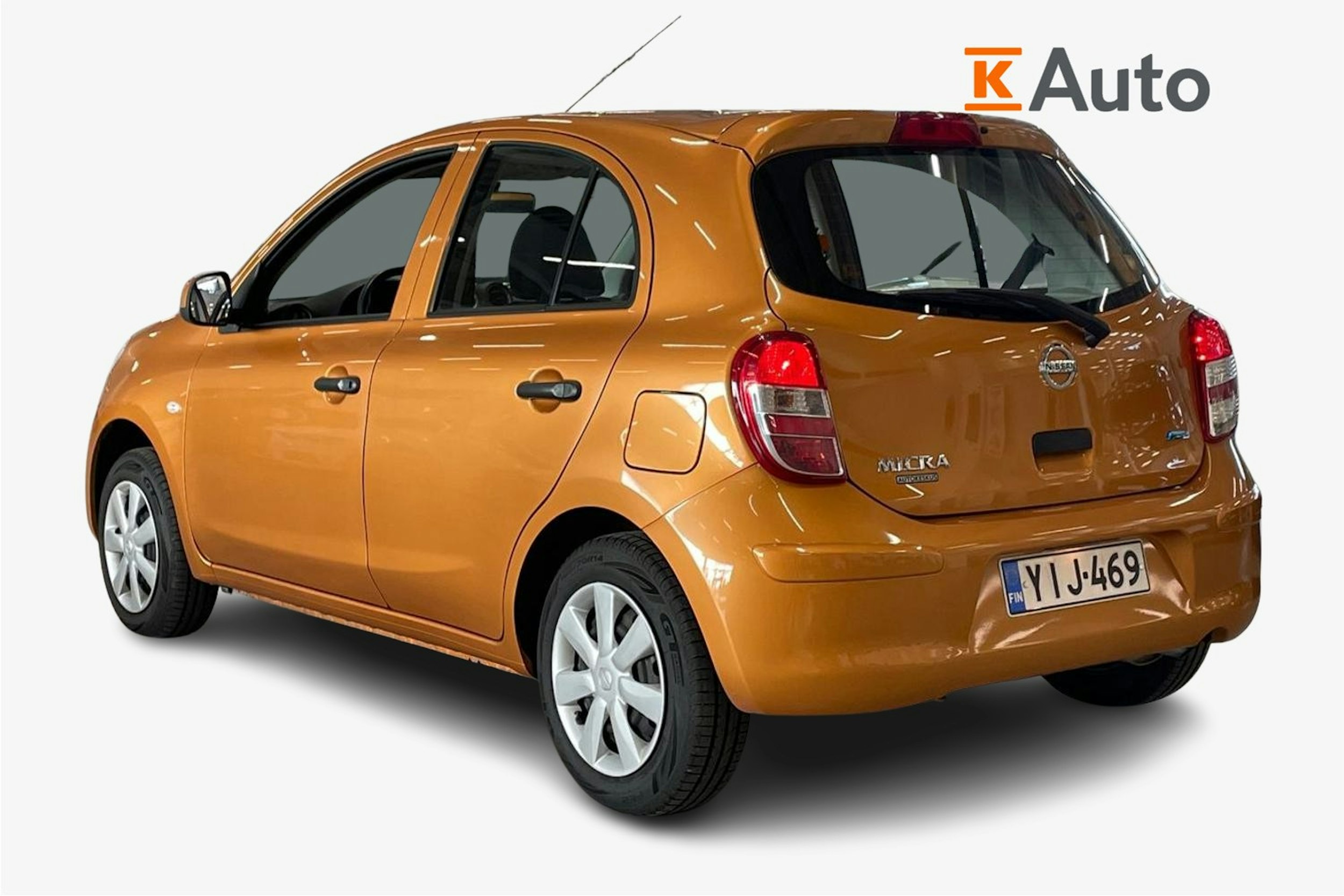 oranssi Nissan Micra 2013 kuva 2.