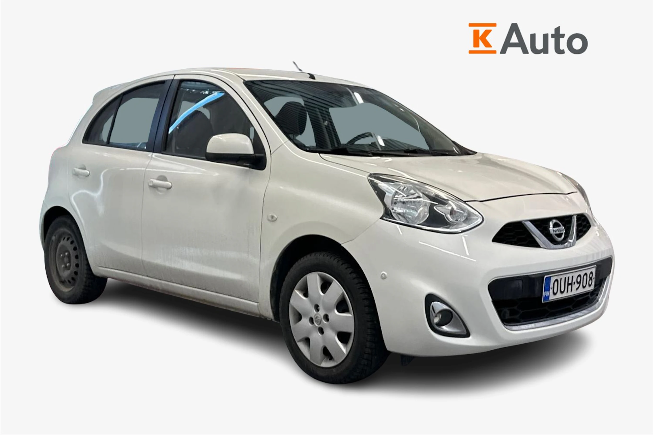 valkoinen Nissan Micra 2014 kuva 1.