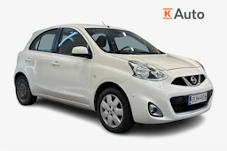 valkoinen Nissan Micra 2014 kuva 1.
