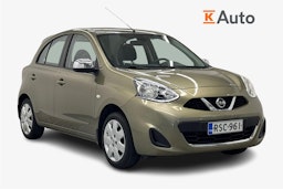 harmaa Nissan Micra 2015 kuva 1.