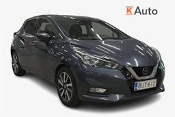 harmaa Nissan Micra 2017 kuva 1.