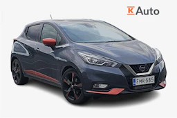 harmaa Nissan Micra 2017 kuva 1.