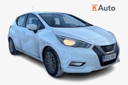 valkoinen Nissan Micra 2018 kuva 1.