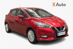 punainen Nissan Micra 2018 kuva 1.