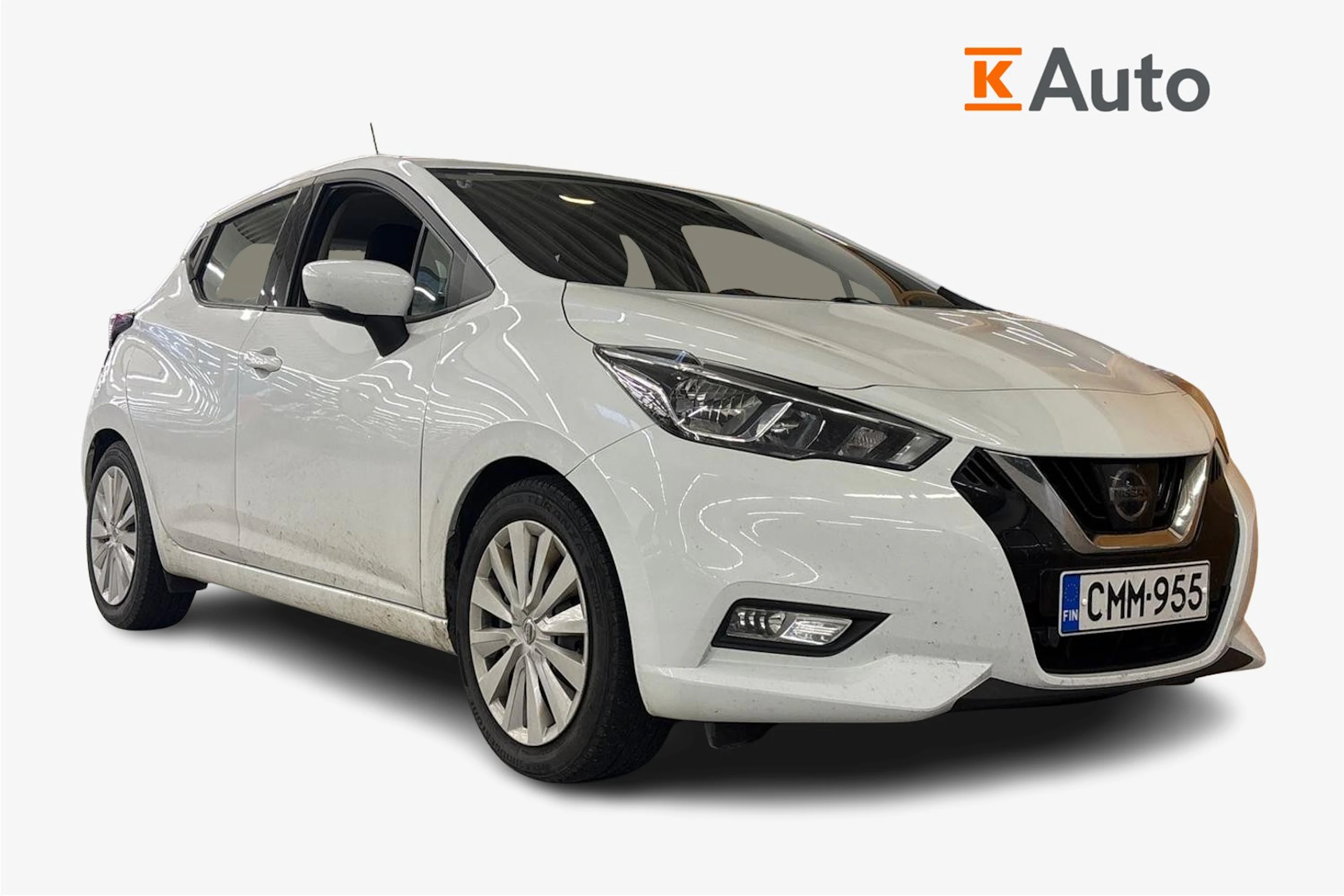 valkoinen Nissan Micra 2019 kuva 1.