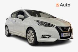 valkoinen Nissan Micra 2019 kuva 1.