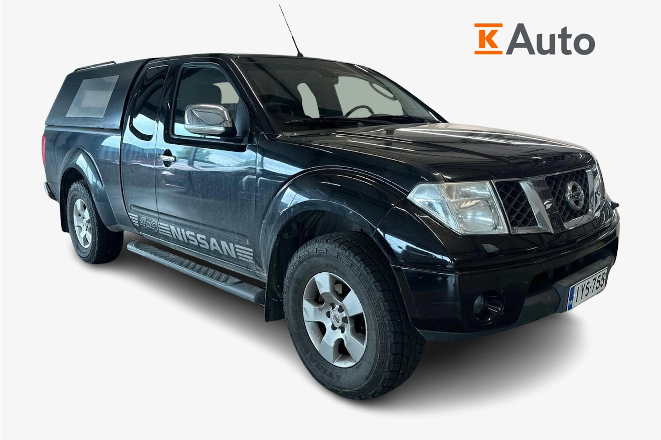 musta Nissan Navara 2008 kuva 1.