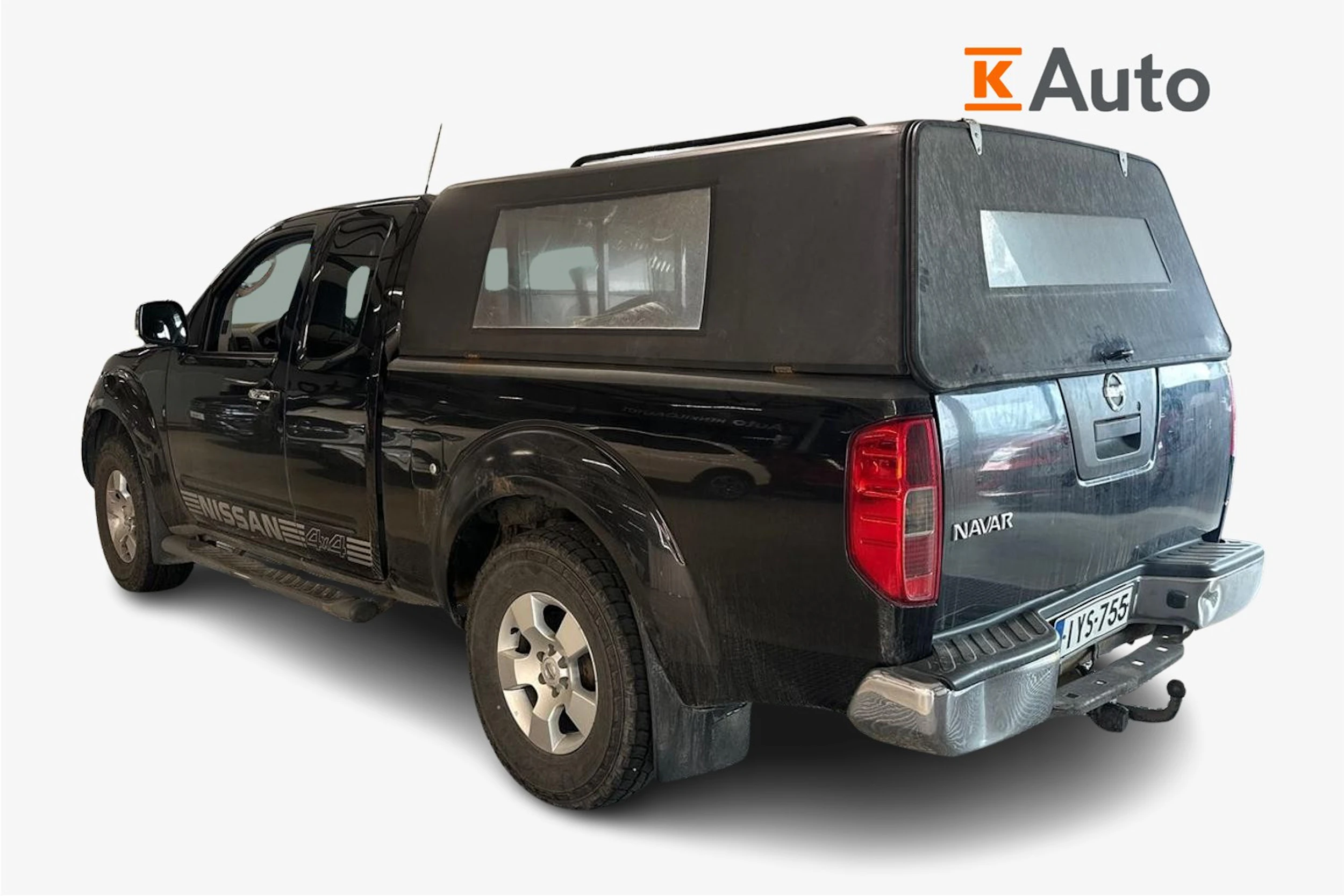 musta Nissan Navara 2008 kuva 2.