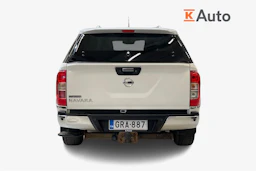 valkoinen Nissan Navara 2016 kuva 4.