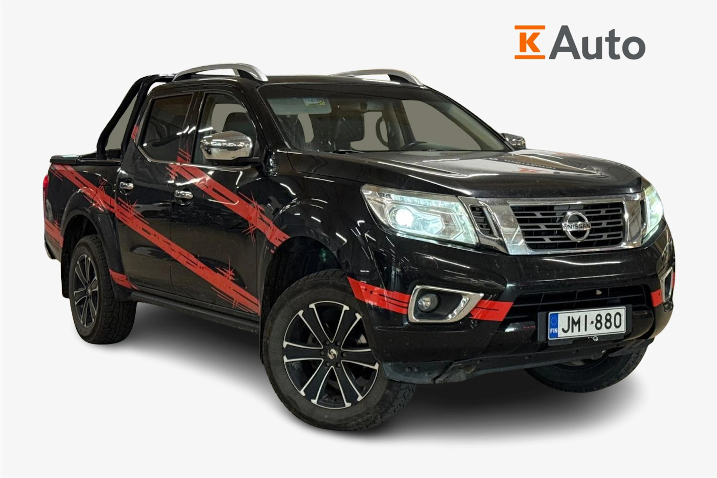 musta Nissan Navara 2018 kuva 1.