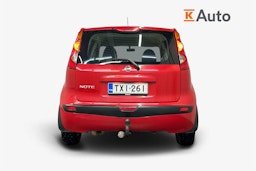 punainen Nissan Note 2007 kuva 3.
