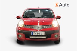 punainen Nissan Note 2007 kuva 5.