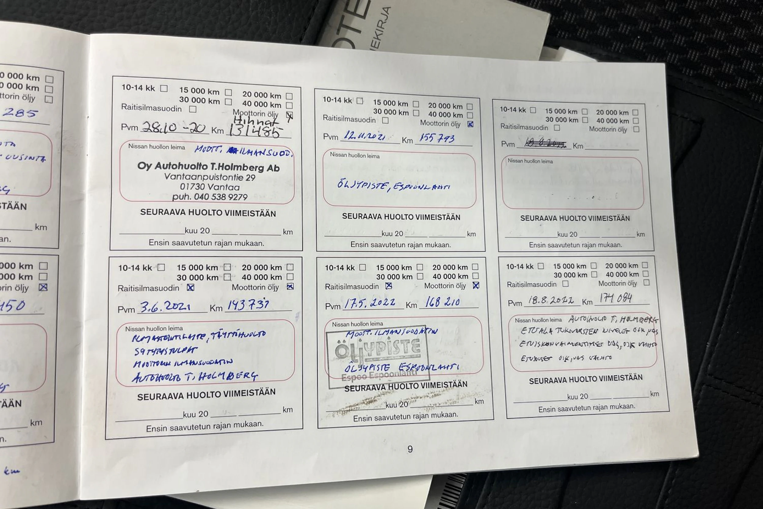 Hopea Nissan Note 2008 kuva 19.