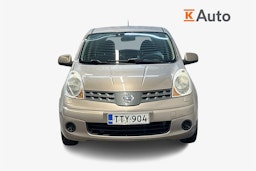 ruskea (beige) Nissan Note 2008 kuva 5.