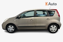 ruskea (beige) Nissan Note 2008 kuva 6.