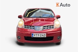 punainen Nissan Note 2008 kuva 5.