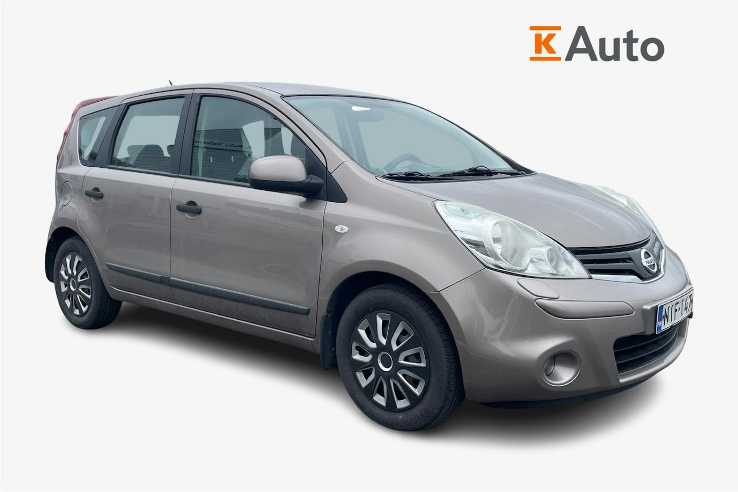 ruskea (beige) Nissan Note 2010 kuva 1.