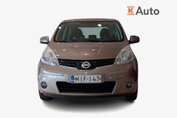 ruskea (beige) Nissan Note 2010 kuva 5.