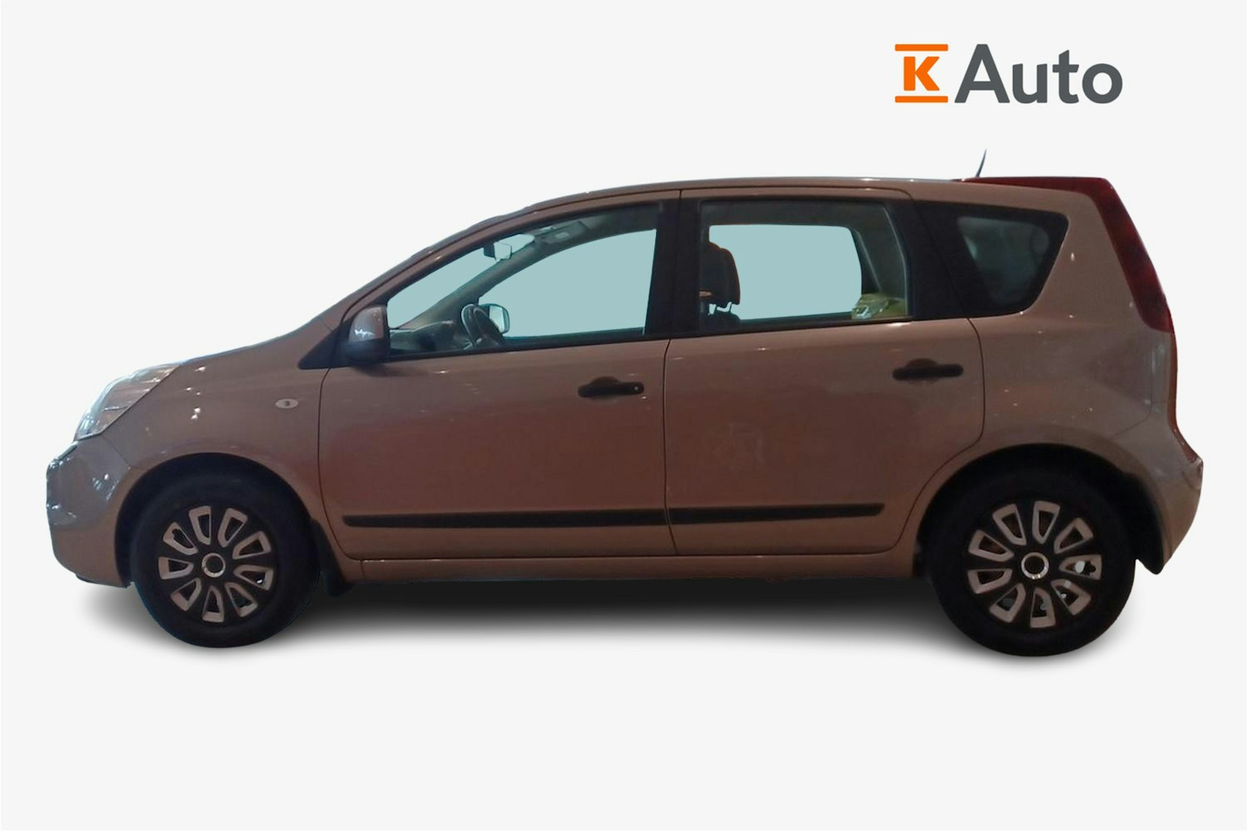 ruskea (beige) Nissan Note 2010 kuva 6.