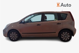 ruskea (beige) Nissan Note 2010 kuva 6.