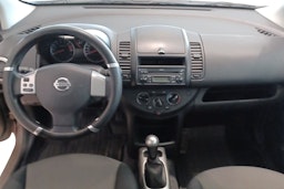 ruskea (beige) Nissan Note 2010 kuva 9.