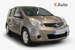 ruskea (beige) Nissan Note 2010 kuva 1.