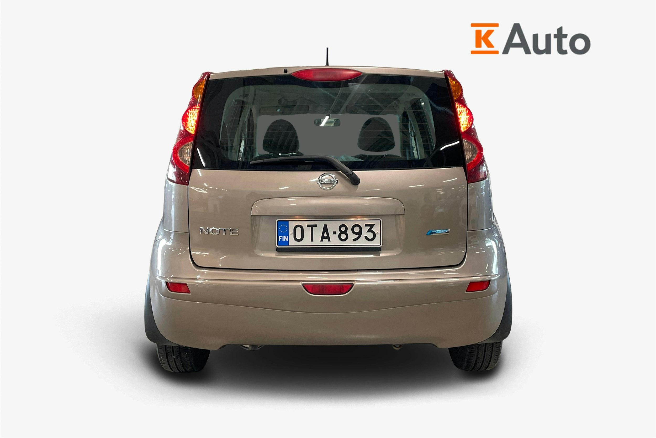 ruskea (beige) Nissan Note 2010 kuva 3.