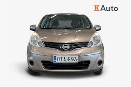 ruskea (beige) Nissan Note 2010 kuva 5.