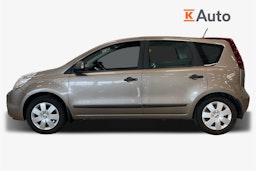 ruskea (beige) Nissan Note 2010 kuva 6.