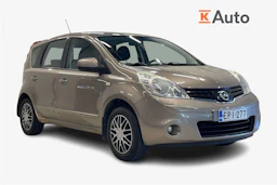 Ruskea (beige) Nissan Note 2011 kuva 1.