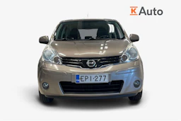 Ruskea (beige) Nissan Note 2011 kuva 4.