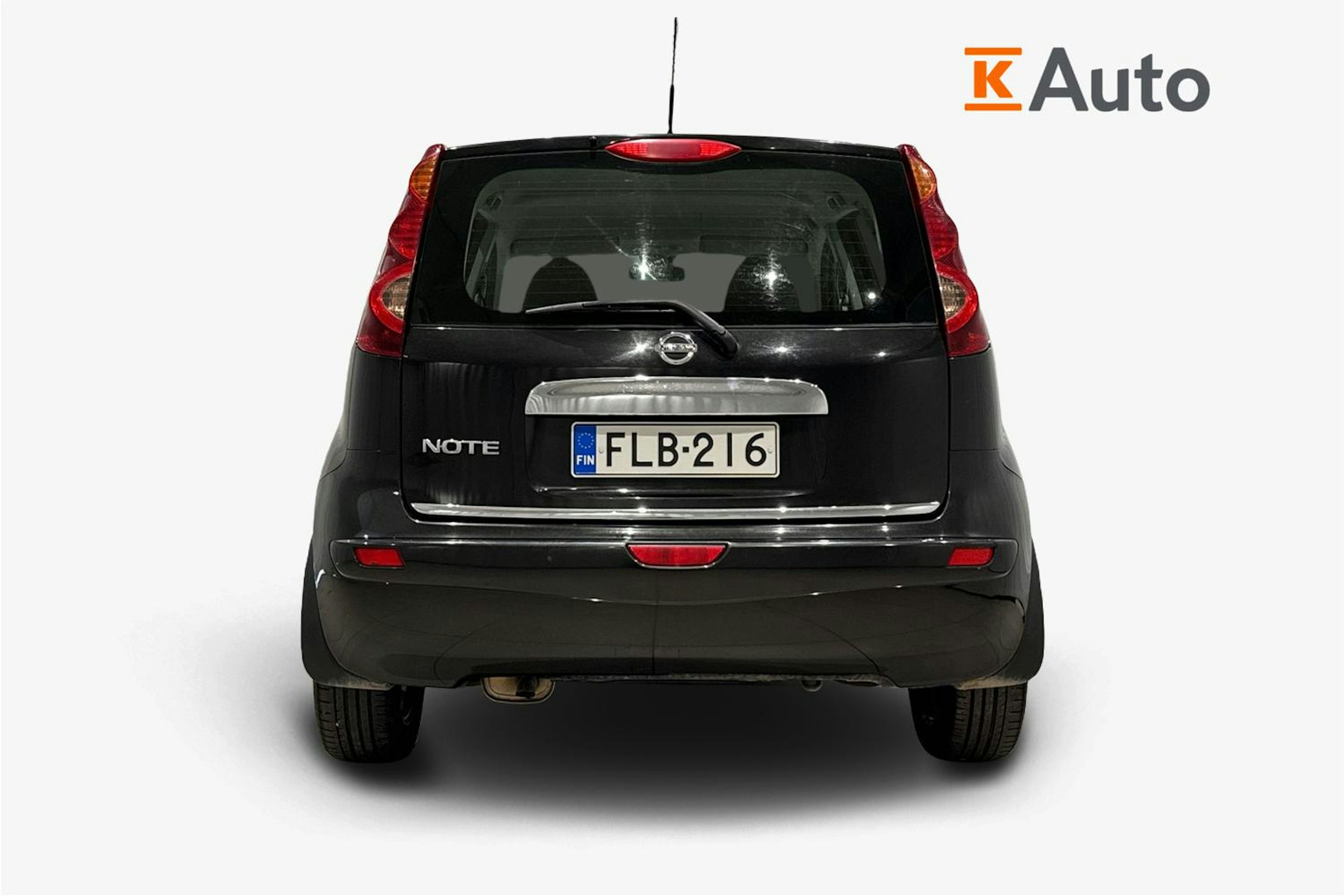 musta Nissan Note 2013 kuva 3.