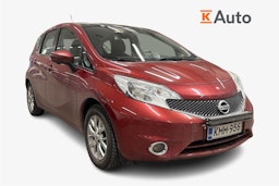 Punainen Nissan Note 2013 kuva 1.