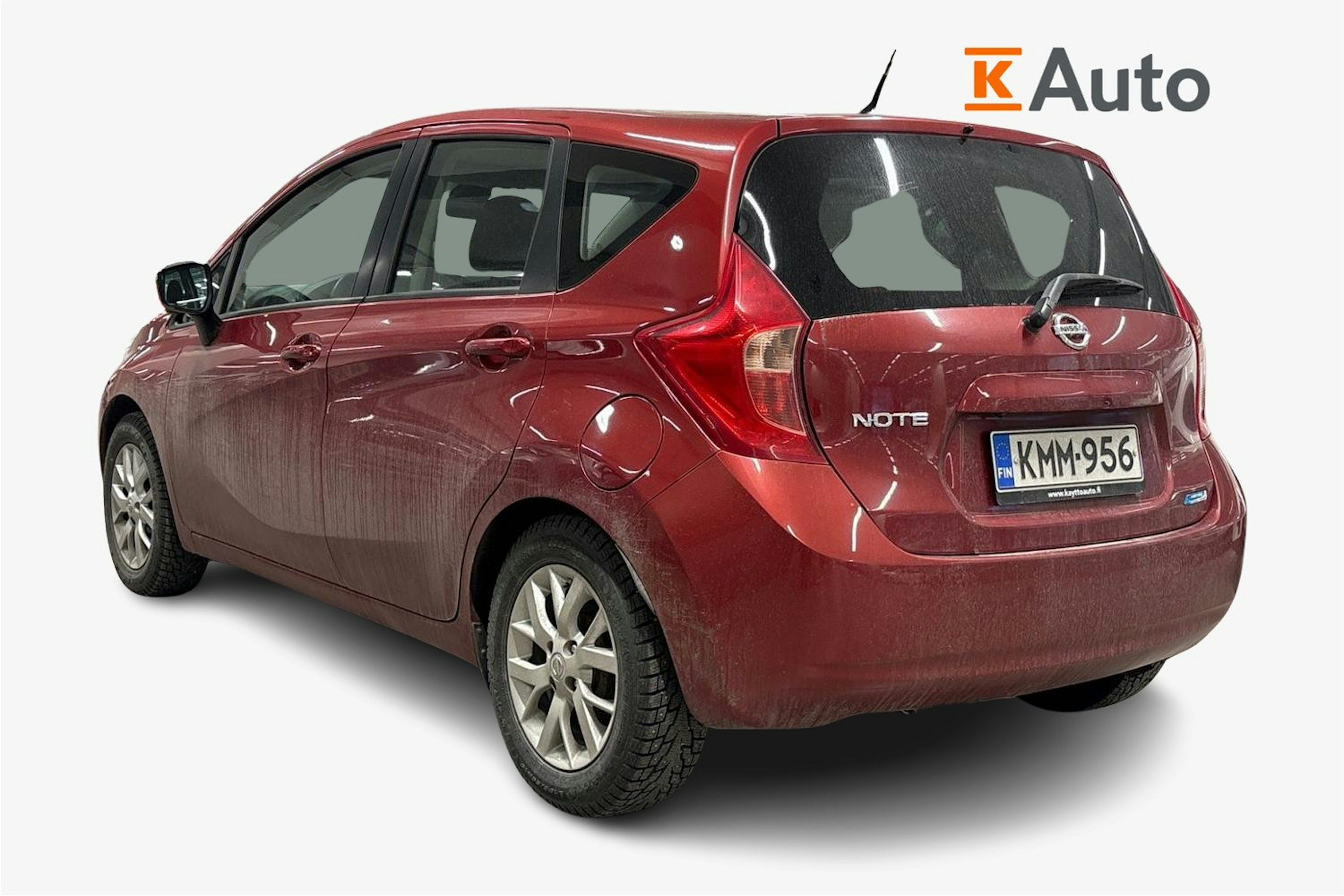 Punainen Nissan Note 2013 kuva 2.