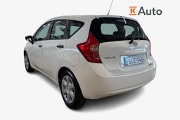 valkoinen Nissan Note 2014 kuva 2.