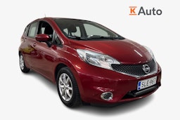 Punainen Nissan Note 2014 kuva 1.