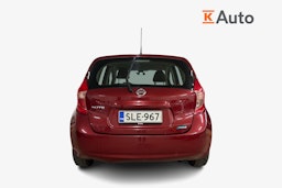 Punainen Nissan Note 2014 kuva 3.