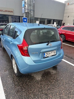 Sininen Nissan Note 2014 kuva 3.