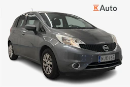 Harmaa Nissan Note 2015 kuva 1.
