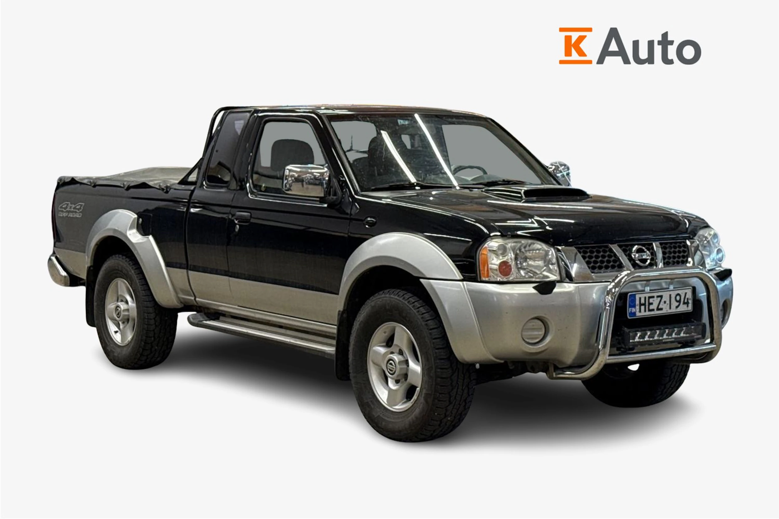 musta Nissan NP300 Pick up 2008 kuva 1.